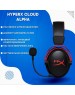 HYPERX Гарнитура игровая Cloud Alpha, для компьютера и игровых консолей, мониторные, проводные, красный / черный [4p5l1ab#uuf]