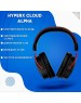 HYPERX Гарнитура игровая Cloud Alpha, для компьютера и игровых консолей, мониторные, проводные, красный / черный [4p5l1ab#uuf]