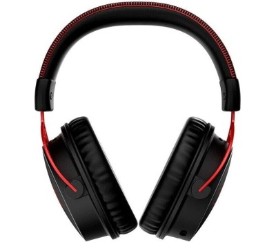 HYPERX Гарнитура игровая Cloud Alpha, для компьютера и игровых консолей, мониторные, проводные, красный / черный [4p5l1ab#uuf]