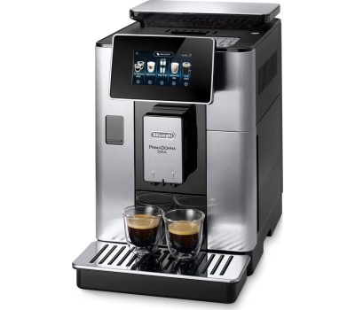 DELONGHI Кофемашина автоматическая Primadonna Soul ECAM610.74.MB, 19Бар, с автоматическим капучинатором, черный/серебристый