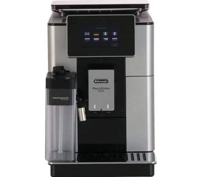 DELONGHI Кофемашина автоматическая Primadonna Soul ECAM610.74.MB, 19Бар, с автоматическим капучинатором, черный/серебристый