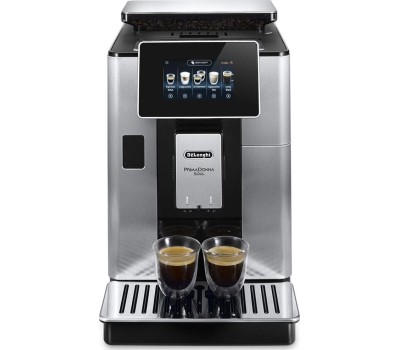 DELONGHI Кофемашина автоматическая Primadonna Soul ECAM610.74.MB, 19Бар, с автоматическим капучинатором, черный/серебристый