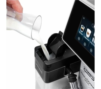 DELONGHI Кофемашина автоматическая Primadonna Soul ECAM610.74.MB, 19Бар, с автоматическим капучинатором, черный/серебристый