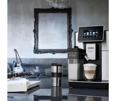 DELONGHI Кофемашина автоматическая Primadonna Soul ECAM610.74.MB, 19Бар, с автоматическим капучинатором, черный/серебристый