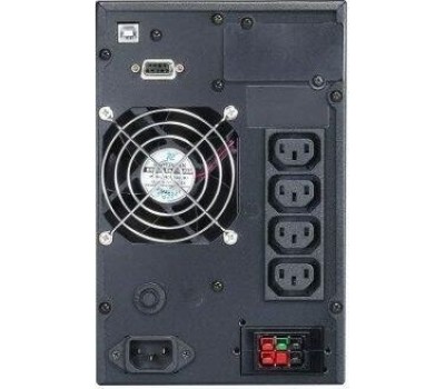 PowerCom Macan MAC-1500 ИБП {On-Line, 1500VA / 1500W, Tower, 6xC13, LCD, Serial+USB, SNMPslot, подкл. доп. батарей} (1186436)