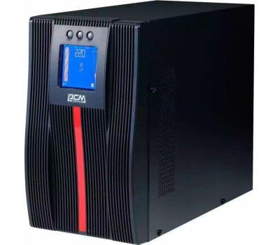 PowerCom Macan MAC-1500 ИБП {On-Line, 1500VA / 1500W, Tower, 6xC13, LCD, Serial+USB, SNMPslot, подкл. доп. батарей} (1186436)