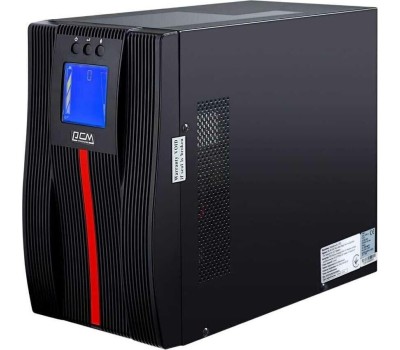 PowerCom Macan MAC-1500 ИБП {On-Line, 1500VA / 1500W, Tower, 6xC13, LCD, Serial+USB, SNMPslot, подкл. доп. батарей} (1186436)
