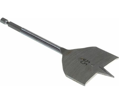 Сверло MATRIX Сверло по дереву перовое, 55 мм, шестигранный хвостовик 70435