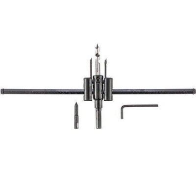 Набор сверл MATRIX Набор для установки врезных замков, 22 мм х 48 мм, перовое сверло, кольцевая пила 70493