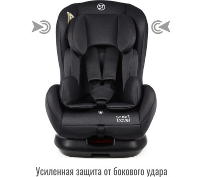 Детское автокресло SMART TRAVEL УУД Leader гр.0+/I, Dark grey