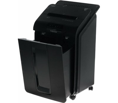 шредеры FELLOWES Уничтожитель бумаг AutoMax 100M, с автоподачей, P-4, 4х10 мм, 100 лист. одновременно, 23л [fs-46292]