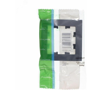 SCHNEIDER ELECTRIC Рамка ATN000701 (ATN000701) накладная 1шт термопласт серый