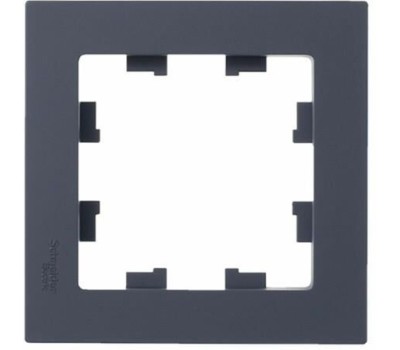 SCHNEIDER ELECTRIC Рамка ATN000701 (ATN000701) накладная 1шт термопласт серый