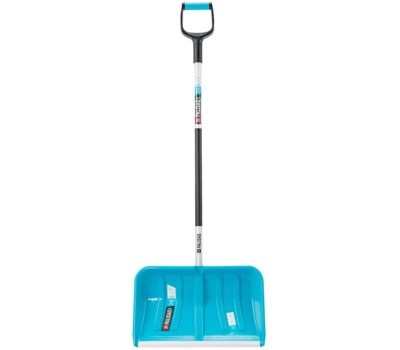 Лопата PALISAD Лопата-скрепер для уборки снега, полипропилен, 550х340х1450 мм, алюминиевый черенок, ПВХ, LUXE 61727