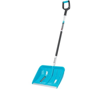 Лопата PALISAD Лопата-скрепер для уборки снега, полипропилен, 550х340х1450 мм, алюминиевый черенок, ПВХ, LUXE 61727