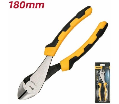 Бокорез DELI Диагональные бокорезы усиленные DL2017H 180мм, двухкомпонентная ручка