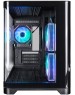 Корпус для ПК 1STPLAYER UVIEW UV6 ARGB Black / mATX / 3x120mm ARGB fans / UV6-BK-2FC7R-1FC7