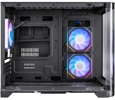 Корпус для ПК 1STPLAYER UVIEW UV6 ARGB Black / mATX / 3x120mm ARGB fans / UV6-BK-2FC7R-1FC7