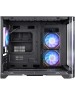 Корпус для ПК 1STPLAYER UVIEW UV6 ARGB Black / mATX / 3x120mm ARGB fans / UV6-BK-2FC7R-1FC7