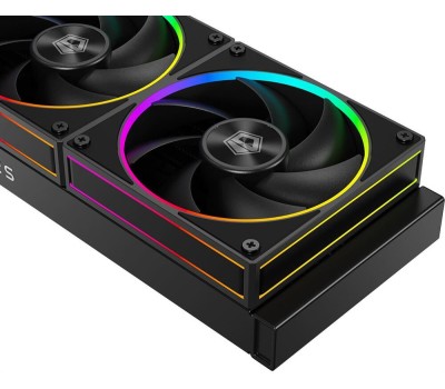 Кулер ID-COOLING Жидкостная система охлаждения SL360 /LCD SCREEN /350W /all Intel /all AMD