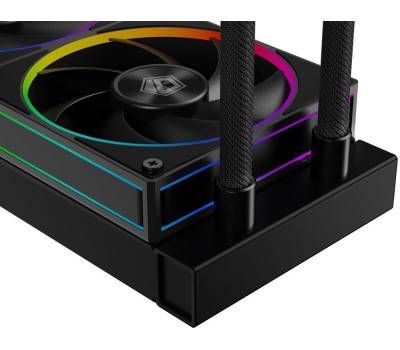 Кулер ID-COOLING Жидкостная система охлаждения SL360 /LCD SCREEN /350W /all Intel /all AMD