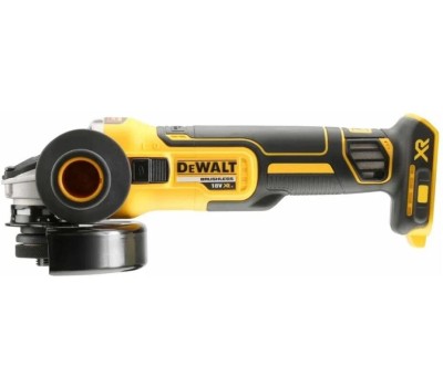 Угловая шлифмашина DEWALT Угловая шлифмашина аккумуляторная DCG405P2 /800 Вт/20 В/до 9000 об. в мин/125 мм/ 2 АКБ + ЗУ/желтый (DCG405P2-IN)