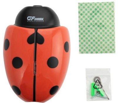 GFmark - Дозатор СЕНСОРНЫЙ, для жидкого МЫЛА , модель БОЖЬЯ КОРОВКА с окошком, пластик АБС, КРАСНЫЙ, с датчиком объёма жидкости и уровня заряда батарей, 1000 мл 725