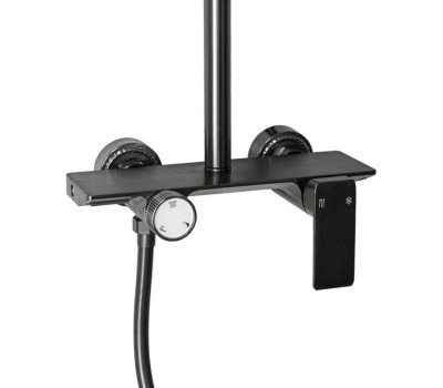 BRIMIX - Смеситель + стойка душевая 
