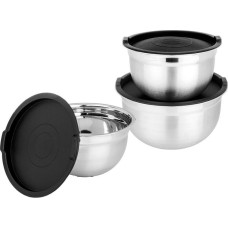 Миска AGNESS 880-133 6пр. с крышками