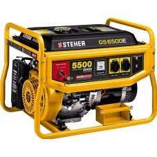 Бензиновый генератор STEHER GS-6500Е Бензиновый генератор с электростартером