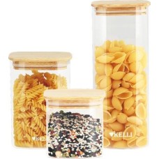 Набор стеклянных банок KELLI KL-3284