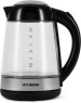Чайник электрический HYUNDAI HYK-G3803 (1,7л. стекло)