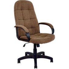 Компьютерное\Офисное кресло ЯРКРЕСЛА Кр45 ТГ ПЛАСТ SR28 (ткань коричневая)
