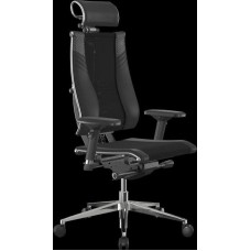 Кресло компьютерное МЕТТА Кресло Y 4DT B2-15D - YM93+Infinity+carbon /Kc14/Nc09/D04P/H2cL-3D(M26.B32.G25.W03) (Черный)