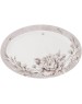 Блюдо LEFARD 415-2126 WHITE FLOWER СЕРОЕ овальное 36*24см