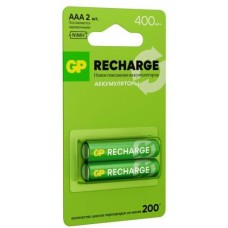 Аккумулятор GP (20250) RECHARGE - емкость 400мАч