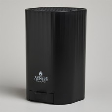 Подставка для ножей AGNESS 907-321 с точильным камнем 13,6*14,6*23см