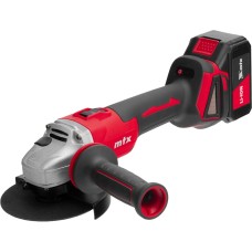Углошлифовальная машина аккумуляторная MTX Машина шлифовальная угловая аккумуляторная бесщет. AGB-BL-20-125, Li-Ion, 20 В//
