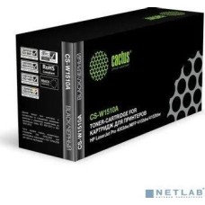 Картридж лазерный CACTUS Картридж лазерный CS-W1510A W1510A черный (3050стр.) для HP LJ Pro 4003dw/MFP 4103dw/4103fdw