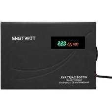 SMARTWATT Стабилизатор напряжения AVR Triac 500TW черный [4512020380004]
