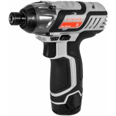 Шуруповерт ИНТЕРСКОЛ Ударный шуруповерт ШАУ-100/12Э, 2Ач, с двумя аккумуляторами [808.2.2.70]