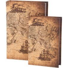 Набор шкатулок LEFARD НАБОР ШКАТУЛОК-КНИЖЕК ИЗ 2-Х ШТ. 30Х21Х7/24Х16Х5 СМ 94-201