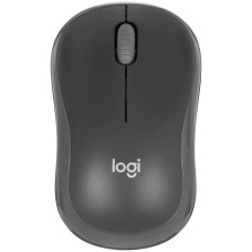 LOGITECH Мышь M186 черный/серый оптическая (1000dpi) беспроводная USB2.0 для ноутбука (2but)