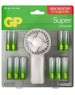 GP AA/AAA Батарейка Super 15A/24A/FANWETA21-2CRSBC24, 24 шт