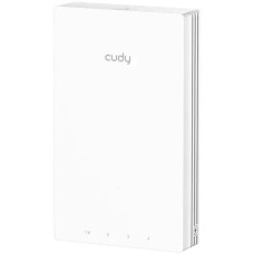 CUDY Точка доступа AP1300 Wall, AC1300, 2.4/5ГГц, 4xRJ45, белый