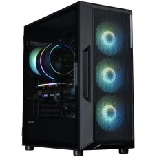 ZALMAN Корпус ATX i3 Neo V2, Midi-Tower, без БП, черный [i3 neo argb v2 black]