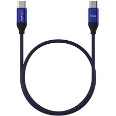MAXVI Кабель MCw-100TT blue USB-C - USB-C, 5A, 100W