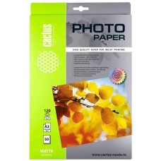 CACTUS Фотобумага CS-MA312050 A3/120г/м2/50л./белый матовое для струйной печати