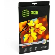 CACTUS Фотобумага Prof CS-HGA426020 A4/260г/м2/20л./белый глянцевое для струйной печати
