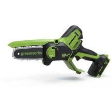 GREENWORKS Цепная пила GD24CSMNX аккум. 400Вт дл.шины:6